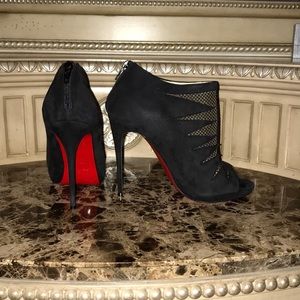 Christian Louboutin Mesh Booties